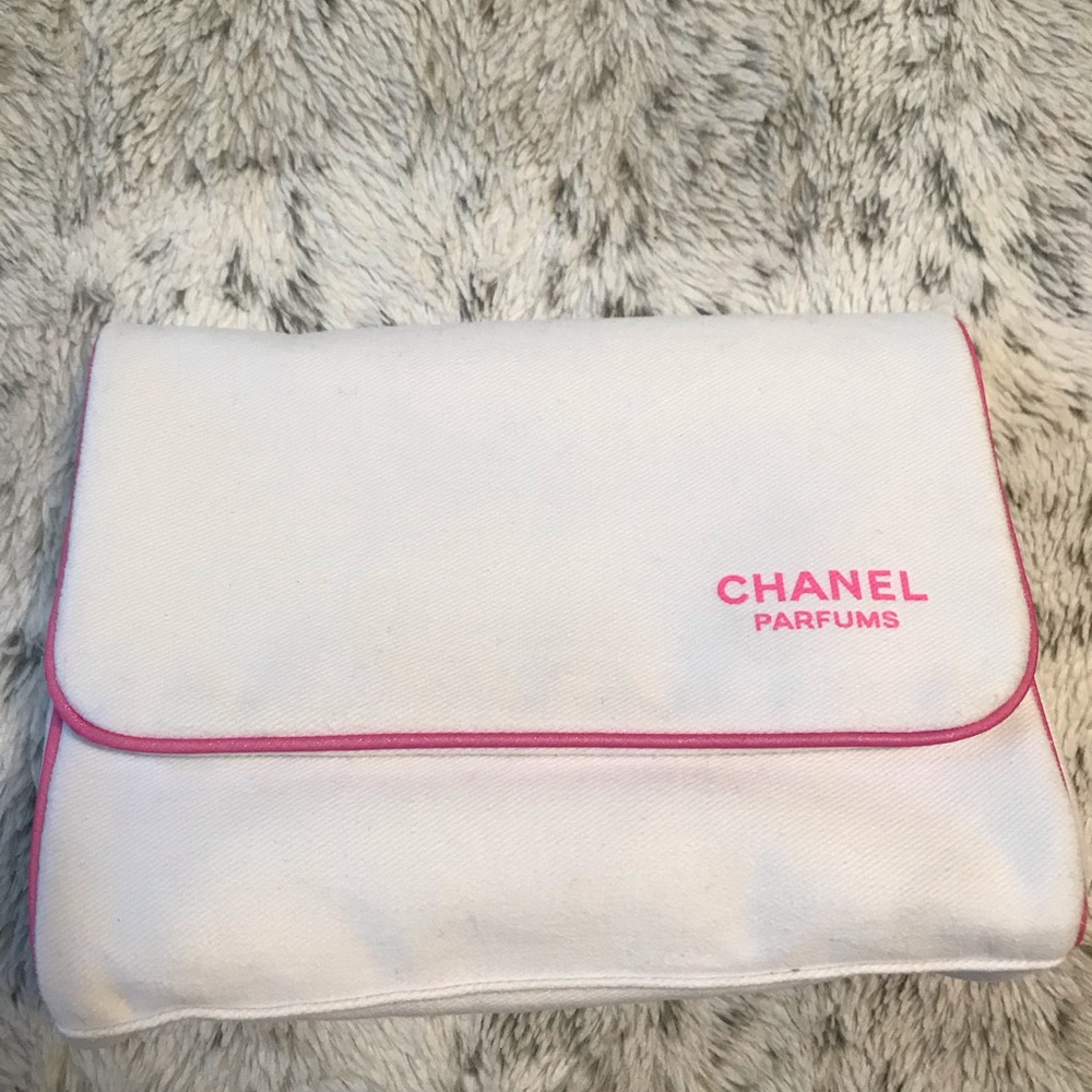 CHANEL makeup bag
